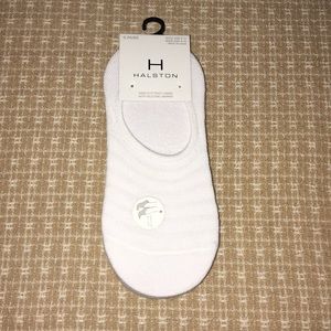 HALSTON HIGH CUT FOOT LINERS WITH SILICONE GRIPPER